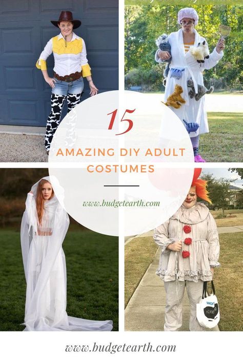 Looking for an amazing Halloween costume? Check out these 15 Amazing DIY Adult Costumes here! #Halloween #Halloweencostumes #DIYHalloween #AdultHalloweenCostumes #DIYcostumes Diy Adult Costumes, Teen Costume Ideas, Best Friend Costumes, Friend Costumes, Halloween Craft Projects, Bff Halloween Costumes, Fun Office, Homemade Halloween Decorations, Spooky Party