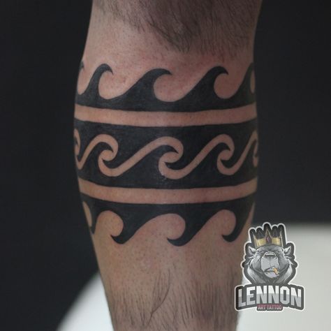 Arm Band Design Tattoo, Waves Bracelet Tattoo, Surf Tattoos, Sea Bands, Surf Tattoo, Band Tattoos, Band Tattoo Designs, Maori Tattoo Designs, God Tattoos