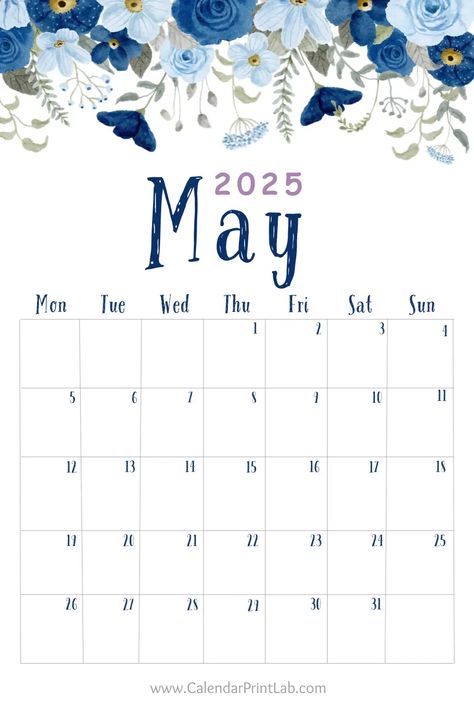 Download May 2025 Floral Calendar Design May Calendar 2025, Printable 2025 Calendar Free, Free Printable Calendar 2025, 2025 Monthly Calendar Printable Free, Free 2025 Printable Calendar, 2025 Calendar Printable Free Monthly, 2025 Calendar Design, 2025 Printable Calendar Free, Calender 2025 Printable