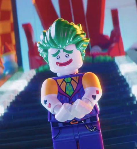 Lego Movie Characters, Lego Joker, The Lego Batman Movie, Lego Batman Movie, Lego Man, Lego Characters, Joker Is, Lego Dc, Batman And Robin