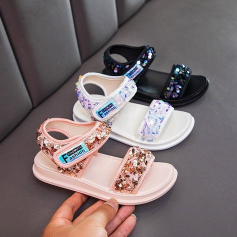 Princess Sandals, Sequin Sandals, Futuristic Shoes, Cheap Sandals, Girls Party Wear, Unique Heels, Mens Sandals Casual, Animal Slippers