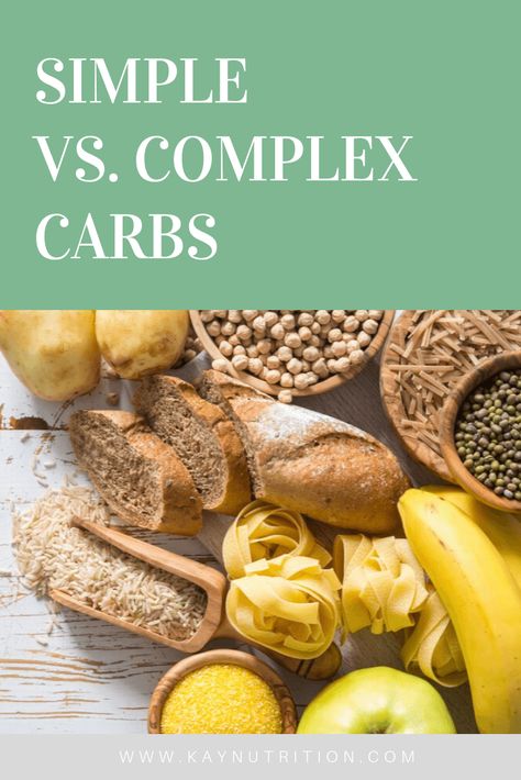 Simple vs. Complex Carbohydrates #carbohydrates #simple #complex #carbs #types #healthy #nutrition #tips #facts #diet Simple Vs Complex Carbohydrates, Carbs List, Elizabeth Young, Common Diseases, Simple Complex, Complex Carbs, Complex Carbohydrates, Good Carbs, Popular Diets