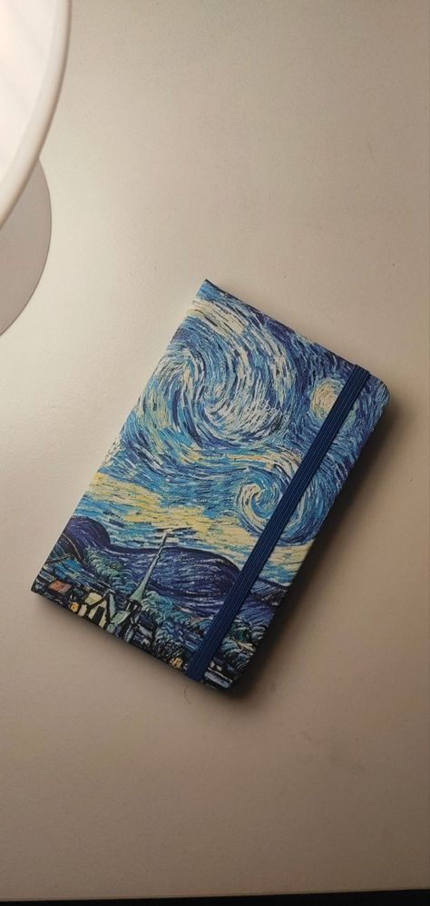 Starry night by Vincent Van Gogh Starry Night Journal, Van Gogh Journal, Night Journal, Night Accessories, Snap Snapchat, Snapchat Streak, Journal Art, Book Art Diy, Book Recommendations