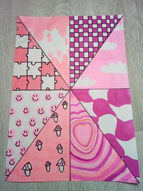 #pinterest #pinkaestheticart 💫💗🎨 Markers Drawing Ideas, Easy Mandala Drawing, Cute Easy Doodles, Easy Doodle Art, Diary Ideas, Easy Doodles Drawings, Cute Doodles Drawings, Book Art Diy, Marker Drawing