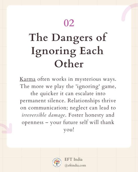 ✨ Healthy Relationships Aren’t Perfect ✨ Did you know? 💡 Never arguing in a relationship may seem like a good thing, but it can also be a sign of disconnection. When we care deeply about someone, we’re bound to express our feelings—even if it leads to a disagreement. 💬💖 🛑 Constant conflict is unhealthy, but an absence of any conflict could mean a lack of communication or interest. Healthy arguments are a way to understand and grow together. When you stop fighting, you may have stopped cari... Healthy Arguments Relationships, Healthy Arguments, Arguing In A Relationship, Lack Of Communication, In A Relationship, Grow Together, A Relationship, Healthy Relationships, Did You Know