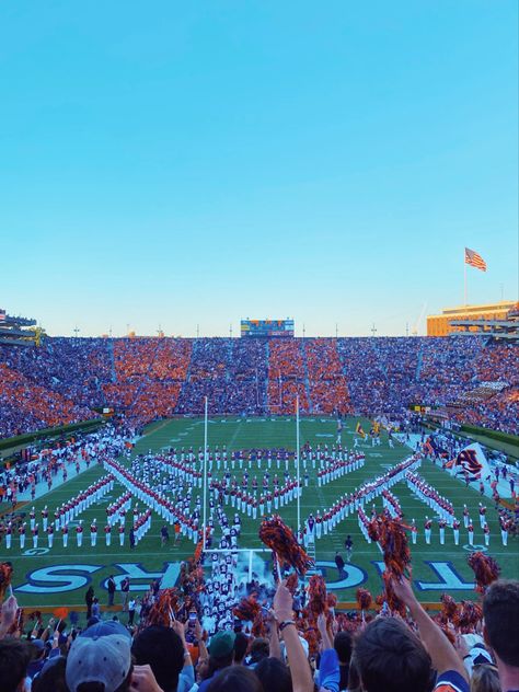 Auburn University Dorm, Auburn College, Auburn Clothes, Student Section, University Dorm, University Dorms, College Gameday, Auburn Football, Dream College