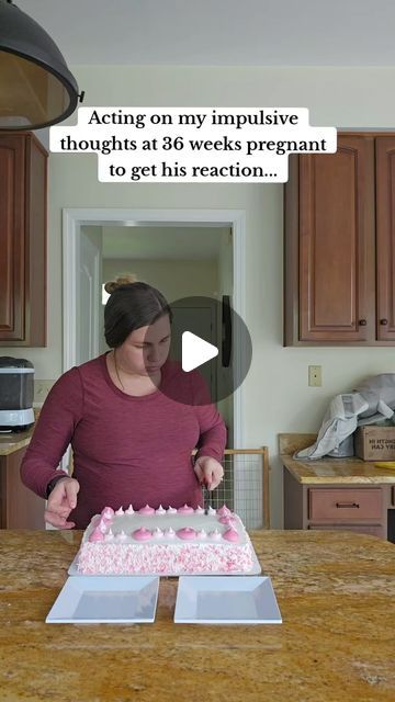 Romello Thomas and Sky on Instagram: "I guess she was craving cake and wanted to have some fun with it! 😂🎂 #couples #couplesgoals #relationships #pregnant #pregnancycravings" Craving Cake, Pregnant Cake, 36 Weeks Pregnant, Pregnancy Cravings, Have Some Fun, Some Fun, Couple Goals, Funny Gif, Cake