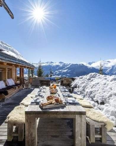 Modern Ski Home, Verbier Switzerland, Winter Chalet, Alpine Lodge, Winter Lodge, Winter Resort, Chalet Design, Luxury Ski Chalet, Swiss Chalet