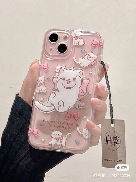 Fluffy Phone Cases, Bling Phone Cases, Pink Phone, Girly Phone Cases, Iphone Case Stickers, Iphone Obsession, Kawaii Phone Case, Iphone Cases Cute, Pretty Iphone Cases