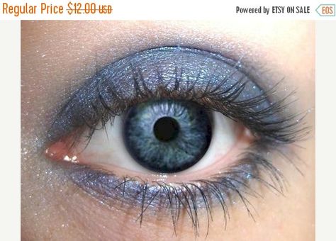 SALE - 50% OFF - Indigo | Dark Blue Eyeshadow | Smokey Eye | Mineral Eyeshadow | Indigo Blue Eyeliner | Mineral Makeup | Vegan  Cruelty Fre by orglamix Hazel Blue Eyes, Midnight Makeup, Eyeshadow Smokey Eye, 5 Minute Makeup, Mineral Fusion, Old Makeup, Blue Eyeliner, Mineral Eyeshadow, Mineral Makeup