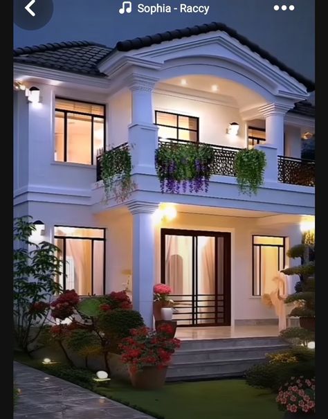 How To Pose In Front Of Buildings, Flat Roof House Designs, Small House Blueprints, Flat Roof House, Stairs Design Interior, Bungalow Style House Plans, Small House Front Design, Classic House Exterior, Indian Home Interior