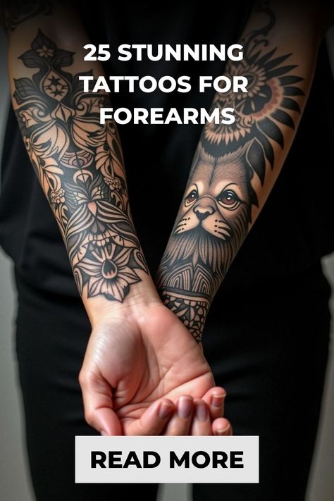 Full Arm Tattoo Men Sleeve Ideas, Amazing Forearm Tattoos, Forearm Sleeve Tattoos For Women Unique, Outer Forearm Tattoo Men Unique, Best Forearm Tattoos For Men, Forearm Sleeve Tattoo, Traditional Tattoo Arm, Coolest Tattoos, Arm Tattoo Sleeve