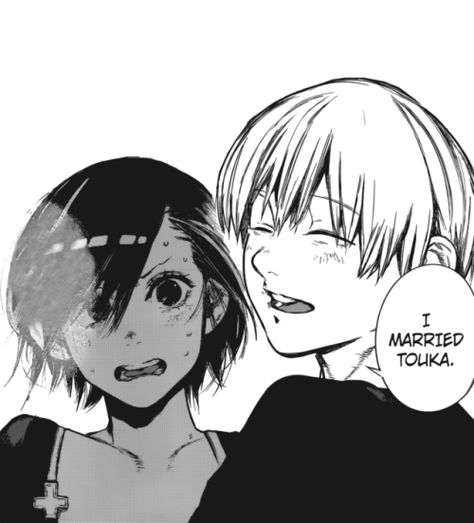 okay... oh! i am surprise. congratulation. be gentle. (happy) Touka Kaneki, Cool Pfps For Discord, Touka Kirishima, Ken Tokyo Ghoul, Tokyo Ghoul Manga, Tokyo Ghoul Kaneki, Fan Anime, Kaneki Ken, Sarada Uchiha