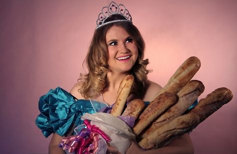 "There she is, Miss Bread America. There she is, your ideal. The dream of a million girls who are pretty, can come true in Gluten City." Jillian Bell, Beautiful Decay, Design Publication, Color Art, Art And Design, Leather Glove, Baguette, Documentaries, Hollywood