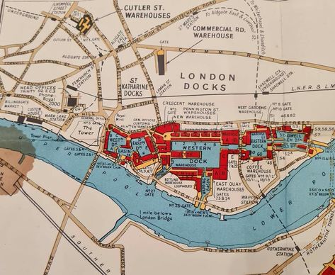 Isle Of Dogs, London Map, Old Maps, London Photos, The Isle, St Mary, Railway Station, The Map, The London