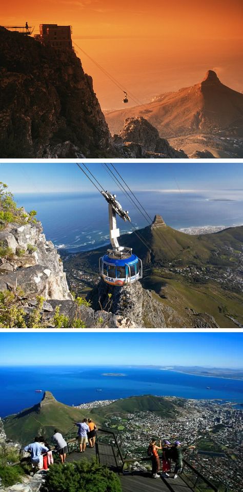 Amongst the many attractions, which can be seen in the Western Cape, Table Mountain is one of the seven wonders of nature in the world. The Table Mountain Aerial Cableway is a state-of-the-art cable car transportation system offering visitors a five-minute ride to the top of Table Mountain in Cape Town. This and other unforgettable experiences of our beautiful Cape, can be arranged by BlaauwVillage. (picture from www.insideguide.co.za)  Let’s hear from you! +27 21 554 2371 +27 82 308 1079 info@b Wonders Of Nature, Table Mountain, Cable Cars, Seven Wonders, Cable Car, Western Cape, Car Ride, The Seven, Cape Town