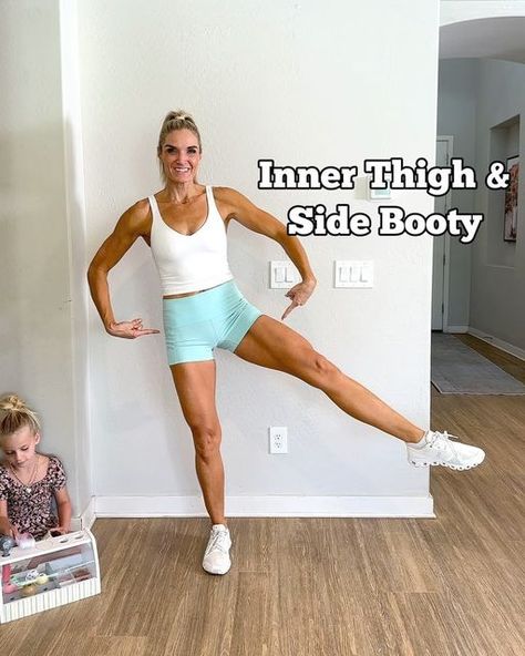 Andrea -Mom Fitness: Diastasis, Postpartum & More on Instagram: "Inner Thigh & Side Booty + Core Guide SALE & $279 giveaway (target gift card and set of DFH bands) below!   My Diastasis Recti Core Guide is  𝟑𝟎% 𝐨𝐟𝐟 𝐜𝐨𝐝𝐞: 𝐋𝐎𝐕𝐄. Ends 5/8 at midnight!  Adductors (inner thighs) and the glutes are super important when it comes to a functional pelvic floor so don’t leave them out! That’s right! When they are weak it causes pelvic floor and core problems!   Today is a great workout focusing on the inner thighs (adductors) and the side booty (Gluteus Medius). We also hit up some hamstrings, quads and glutes! Sound on for form and breathing cues. A workout is only as effective as your form and core engament so I always cover cues to help there!   Let me know what you think of you try i Lateral Pelvic Tilt, Lateral Pelvic Tilt Correction, Inner Thigh Pregnancy Workout, Deep Core And Pelvic Floor Workout, Exercises To Fix Anterior Pelvic Tilt, Weight Training Women, Gluteus Medius, Inner Thigh Workout, Target Gift Cards