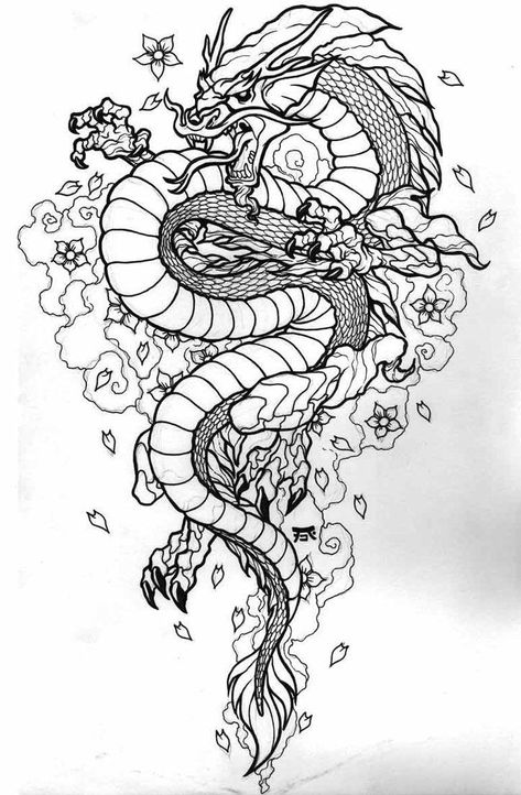 Smaug Tattoo, Red Dragon Tattoo, Places To Get Tattoos, Dragons Tattoo, Small Tattoo Placement, Chinese Dragon Tattoos, Cute Hand Tattoos, Kunst Tattoos, Blossom Tattoo