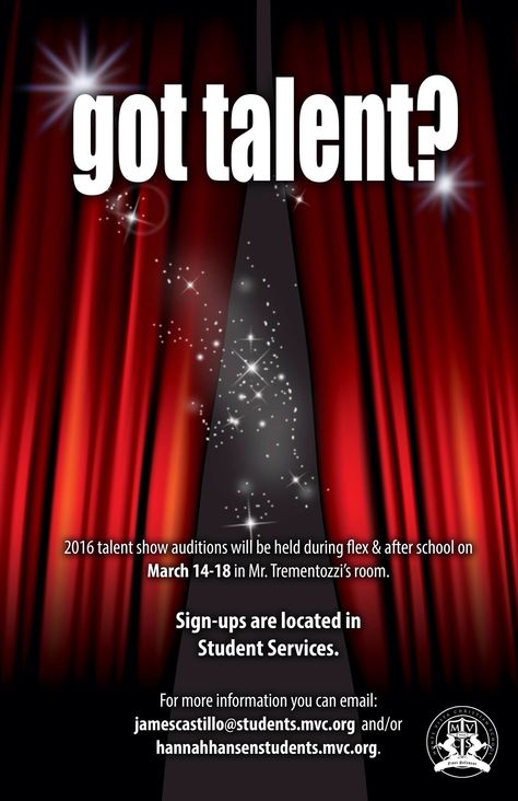 MVcS Talent Show Talent Show Template, Talent Show Background, Got Talent Poster, Talent Search Poster, Talent Show Graphic Design, Talent Show Flyer, Talent Show Poster, Reunion Activities, Announcement Poster