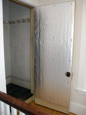 Dover Projects: Insulate an Attic Door....great idea and with lots of good suggestions and pictures Crawl Space Door, Attic Door, Crawl Space Encapsulation, Attic Renovation Ideas, Attic Lighting, Attic Doors, Garage Door Insulation, Attic Playroom, Attic Window