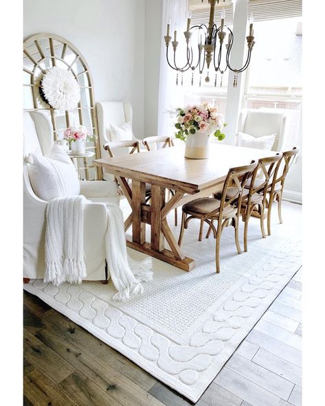 MyTexasHouse by Orian Rug Collection - My Texas House Dining Room Area Rug Ideas, Area Rug Ideas, Dining Room Area Rug, Dining Room Area, Orian Rugs, My Texas House, Picket Fences, House Dining Room, Texas House