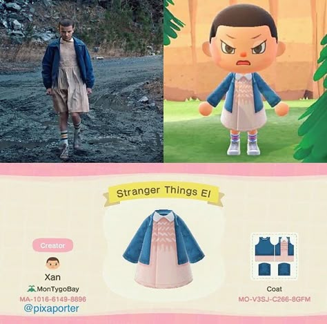 50+ Animal Crossing: New Horizons Designs You Didn't Know You Needed El Stranger Things, Animals Crossing, Ac New Leaf, Animal Crossing Funny, Animal Crossing Guide, Animal Crossing Qr Codes Clothes, Qr Codes Animal Crossing, Animal Crossing Characters, Animal Crossing Pocket Camp