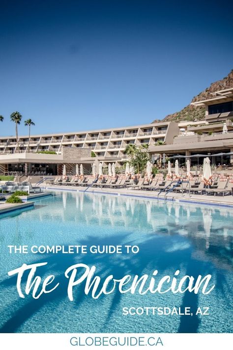 The Phoenician in #Scottsdale, #Arizona is part of the esteemed Luxury Collection, and highlights include a world-class golf course, beautifully designed rooms and fantastic dining.  #Travel | #USA | #Luxury The Phoenician Scottsdale, Vacation Places In Usa, La Travel Guide, Traveling Ideas, Thanksgiving 2020, Travel Destinations Bucket Lists, Vacation Usa, Luxury Destinations, Backpacking Tips