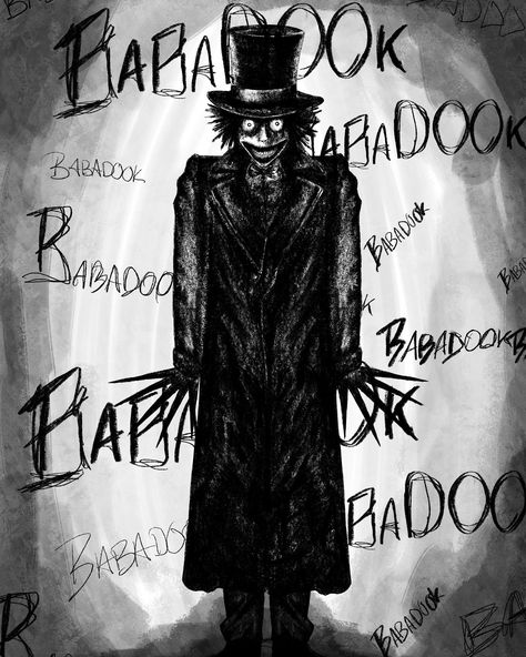 If it’s in a word, or it’s in a book You can’t get rid of the Babadook. #babadook #horrorart #horrorartist #horrorstory #spooky #creepy #aesthetic #darkart #artistsoninstagram #welshartist #blackandwhite #sketching #creative #horrormovies #drawing #artlife Creepy Aesthetic, The Babadook, Horror Movies Scariest, Writing Art, Scary Movies, Horror Stories, A Word, Stephen King, Horror Art