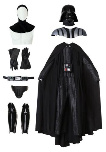 Authentic Darth Vader Costume for Plus Size#Darth, #Authentic, #Vader Mechanical Humanoid, Diy Darth Vader Costume, Darth Vader Outfit, Costume Template, Darth Vader Costume, Darth Vader Cosplay, Disfraz Star Wars, Darth Vader Costumes, Leather Costume