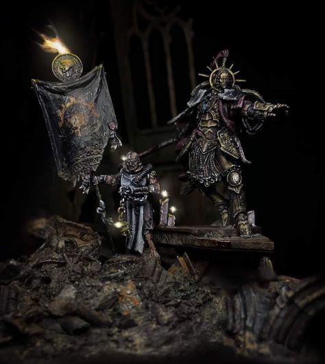 Grim Dark Miniatures, Grim Dark 40k, Ordo Malleus, Dnd Design, Legio Custodes, Sisters Of Silence, Space Marine Art, Adeptus Custodes, Grim Dark