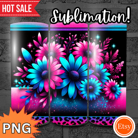 Vivid Flowers, Hot Pink Leopard, Template Png, Tumbler Template, Galaxy Art, Curated Design, The Cosmos, Pink Leopard, Tumbler Designs