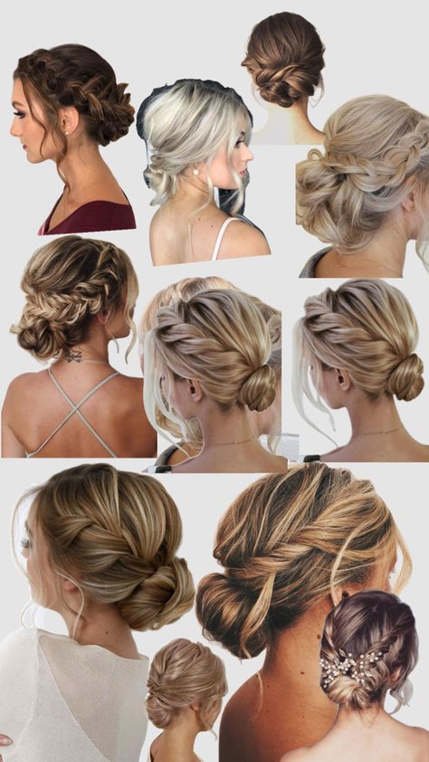 Bridesmaid hair ideas Wedding Hair Halter Dress, Bridesmaid Hair With High Neck Dress, Updo For Halter Dress Bridesmaid Hair, Bridesmaid Hair For Halter Dress, Hairstyles For Halter Dress Wedding, Hair For Halter Dress, Hairstyles For Halter Dress, Diy Bridesmaid Hair, Bridesmaid Stuff