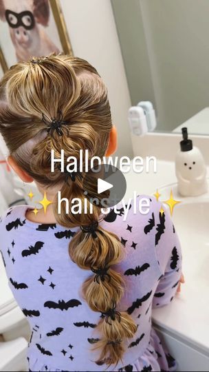 211K views · 8.7K reactions | Sharing 4 ways to use those spider rings! The cutest Halloween hair that’s so easy to do! Comment SPIDER to get links to everything we used 🕷️🕸️

**Also linked in my Amazon Storefront (in my bio) “Hair”🕷️🕸️

#halloweenhair #spiderhair #spiderrings #halloweenhairstyles #halloweenwithkids #easyhairstyles | Elaina Zinke | halloweenwebring · Original audio Spider Rings, Toddler Halloween, Halloween Hair, Amazon Storefront, Halloween Spider, Easy Halloween, Halloween Kids, Cute Halloween, Store Fronts