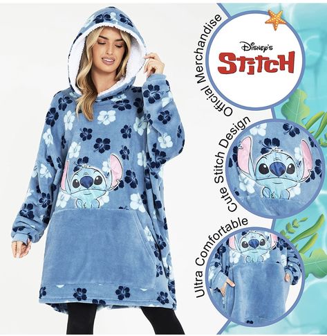 Stitch Disney Stuff, Stitch Gifts Disney, Stitch Toys, Lilo And Stitch Toys, Stitch Merchandise, Stitch Things, Stitch Gifts, Disney Blanket, Lilo And Stitch Merchandise