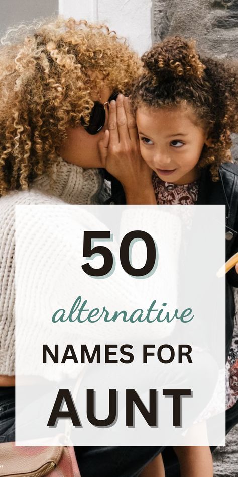 woman whispering in young child's ear Cute Nicknames For Aunts, Nicknames For Aunts Ideas, Auntie Nephew Photoshoot, Names For Aunts To Be Called, Cute Aunt Names, Aunt Names To Be Called, Aunt Nicknames, Contact Names For Aunt, Names For Redheads