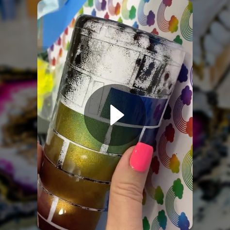 No glitter peek-a-boo epoxy tumbler. Let's Go! 👀 Epoxy Tumbler, Epoxy Tumblers, Keeping Secrets, Ooey Gooey, New Crafts, What Happens When You, Peek A Boo, Hot Glue, Letting Go