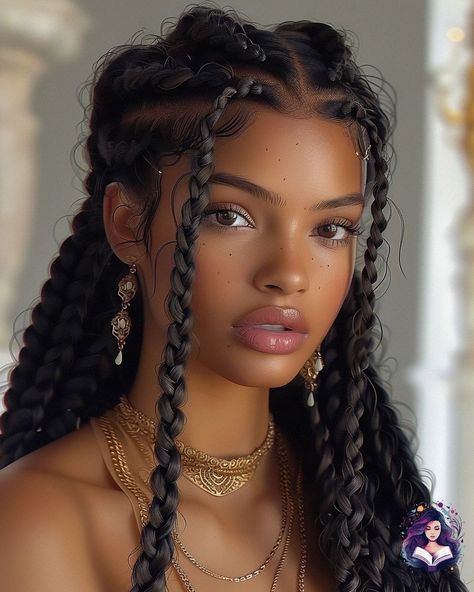 Cornrow braids