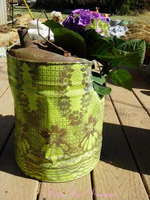 Chair Planter, Spring Basket, Garden Bugs, Vintage Kelly, Garden Junk, Gas Cans, Unique Planter, Trash To Treasure, Craft Projects For Kids