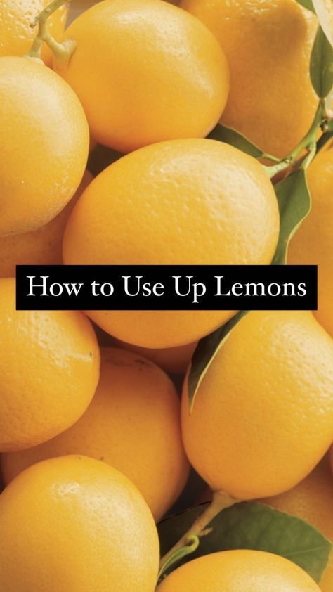 Fresh Lemon Recipes, Recipe Using Lemons, Meyer Lemon Recipes, Lemon Water Before Bed, Boil Lemons, Lemon Juice Benefits, Water Health Benefits, Hot Lemon Water, Lemon Uses