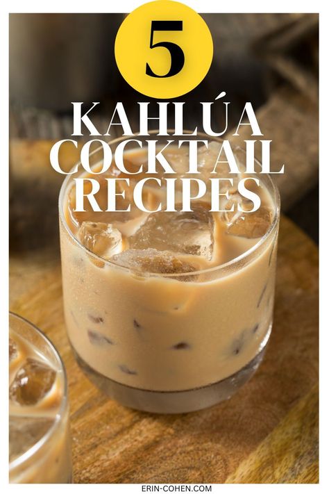 Indulge in the rich flavors of Kahlua with these delicious cocktail recipes! From classic favorites to creative concoctions, discover a variety of drinks perfect for any occasion. Cheers to enjoying the velvety smooth taste of Kahlua! Bailey Cocktails Recipes, Kaluha Recipes Drinks Cocktails, Kalua Drinks, Kaluah Recipes Cocktails, Drinks With Kahlua, Cocktails With Baileys, Kaluha Recipes, Kahlua Cocktails, Kaluah Recipes