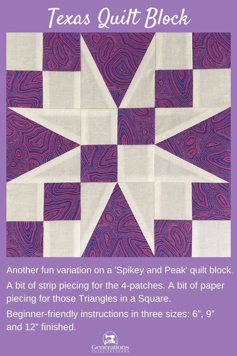 Click here to the Texas quilt block tutorial 12 And A Half Inch Quilt Blocks, Texas Quilt Block, Texas Quilts Ideas, 54/40 Quilt Block, Patterns Website, Texas Quilt, Texas Outline, Texas Style, Patchwork Quilt Patterns