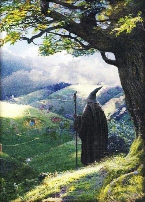 Tolkien Artwork, John Howe, Gandalf The Grey, Middle Earth Art, Tolkien Art, Lotr Art, Heroic Fantasy, The Shire, Jrr Tolkien