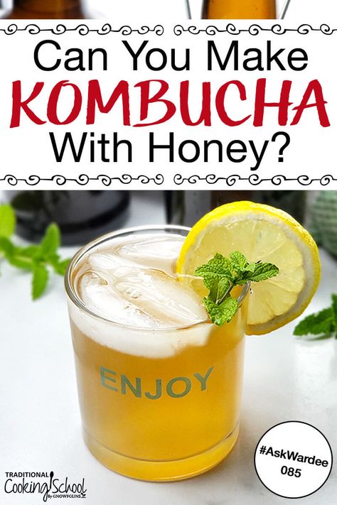 2 Gallon Kombucha Recipe, Honey Crystals, Fermented Recipes, Kombucha Recipes, Make Your Own Kombucha, Honey Food, Make Kombucha, Fermented Drinks, Kombucha Flavors