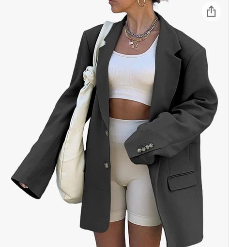 Outfit Minimalista, Office Jacket, Look Office, Best Blazer, Blazer Jackets For Women, Work Meeting, Junior Fashion, Lapel Blazer, Casual Work Outfit