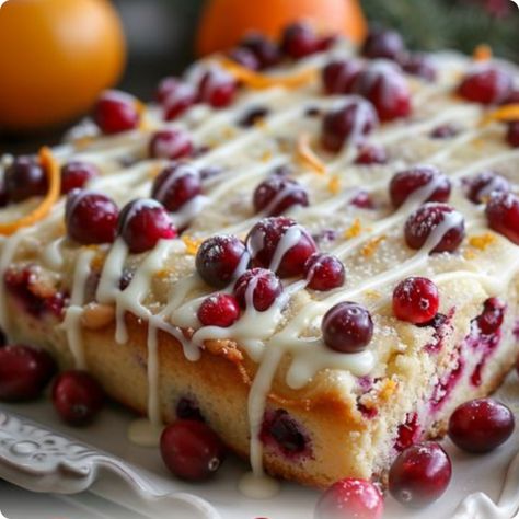 Easy Cranberry Mimosa Breakfast Cake recipe! Bursting with cranberries, orange zest, and Prosecco—perfect for holiday brunch or breakfast. Cranberry Mimosa Breakfast Cake, Cranberry Brunch Recipes, Christmas Brunch Easy Recipes, Christmas Brunch Sweets, Cranberry Breakfast Cake, Cranberry Breakfast Recipes, Mimosa Breakfast, Cranberry Breakfast, Brunch Sweets