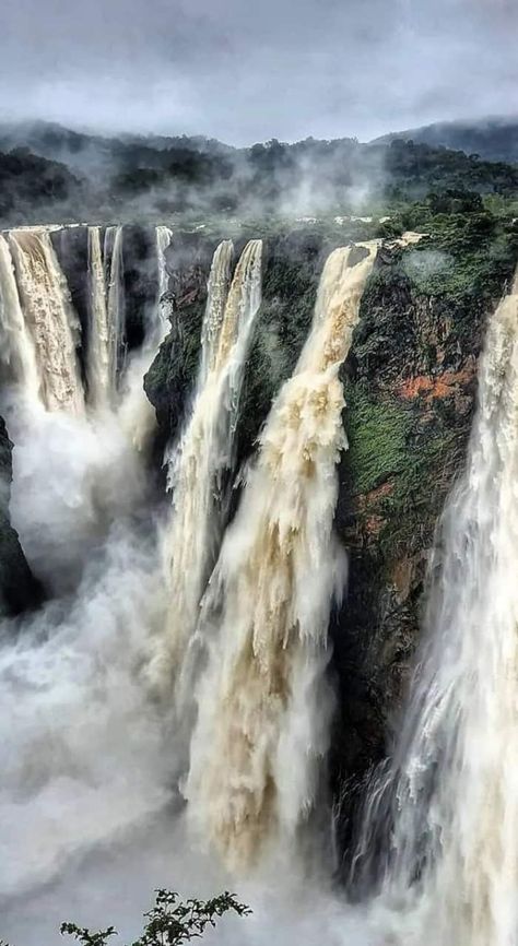 Jog Falls, Andaman And Nicobar Islands, Fall Images, Water Adventure, Small Waterfall, Les Cascades, Adventure Sports, Travel Images, Tourist Places