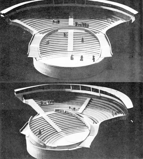 Auditorium Plan, Amphitheater Architecture, Theater Plan, Theatre Architecture, Church Building Design, Auditorium Design, Theatre Building, Auditorium Seating, Theater Architecture