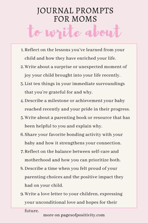 a pin that says in a large font Journal Prompts for Moms to Write About Good Journal Prompts, Journal Prompts For Beginners, Journal Prompts For Adults, Overcoming Jealousy, Journal Topics, Journal Questions, Healing Journaling, Gratitude Journal Prompts, Daily Journal Prompts