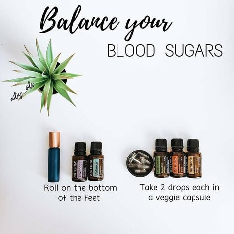 doTERRA oils 🌿 Julia on Instagram: “I get lots of questions about how to support healthy blood sugar using essential oils, so I hope these tips are helpful for those needing…” Doterra Blends, Doterra Essential Oils Recipes, Essential Oil Remedy, Oil Remedies, Essential Oil Blends Recipes, Using Essential Oils, Doterra Oils, Best Oils, Doterra Essential Oils