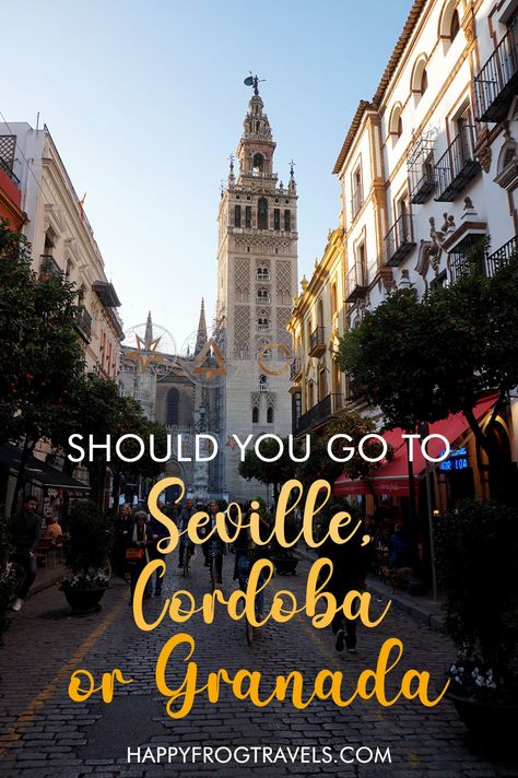 Seville, Cordoba or Granada, which one should you visit Spanish Courtyard, Spanish King, Moorish Architecture, Visit Spain, Cordoba Spain, Medieval Fortress, Al Andalus, Spain Holidays, Andalusia